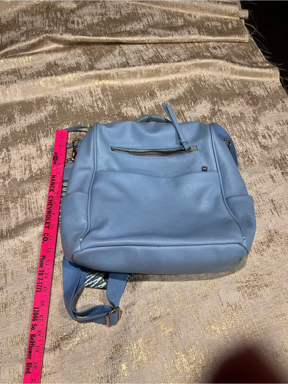 Urban Expressions Light Blue Women's  Backpack - Unbranded